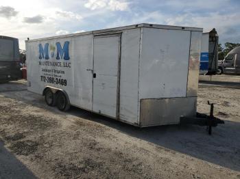  Salvage Diac Trailer