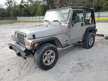  Salvage Jeep Wrangler