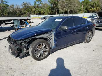  Salvage INFINITI Q50