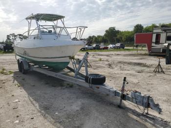  Salvage Boat W Trailer