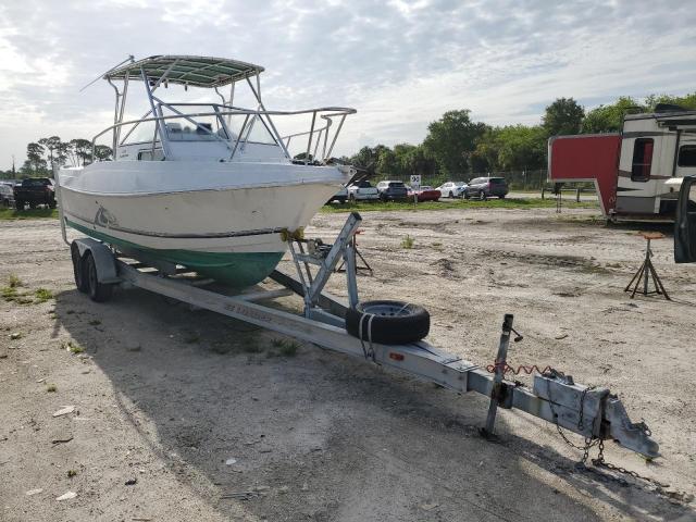  Salvage Boat W Trailer