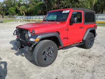  Salvage Jeep Wrangler
