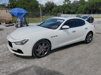  Salvage Maserati Ghibli S