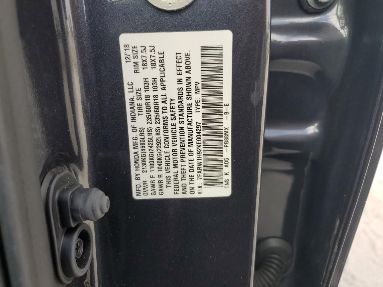 Honda Crv Touring Image 11