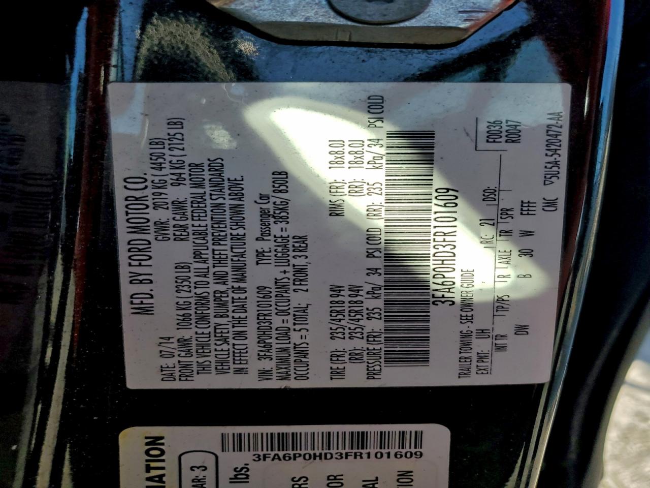 Ford Fusion Se Image 8