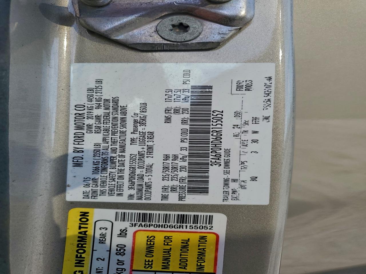 Ford Fusion Se Image 13