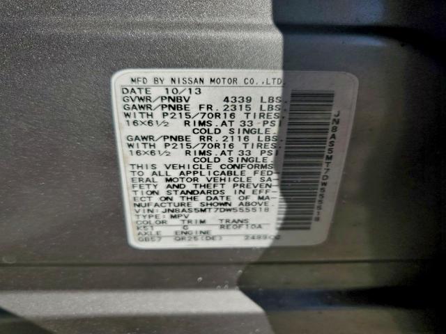 Nissan Rogue S Image 9