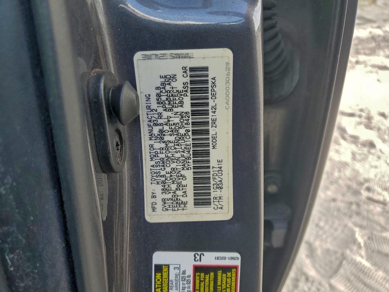 Toyota Corolla Base Image 11