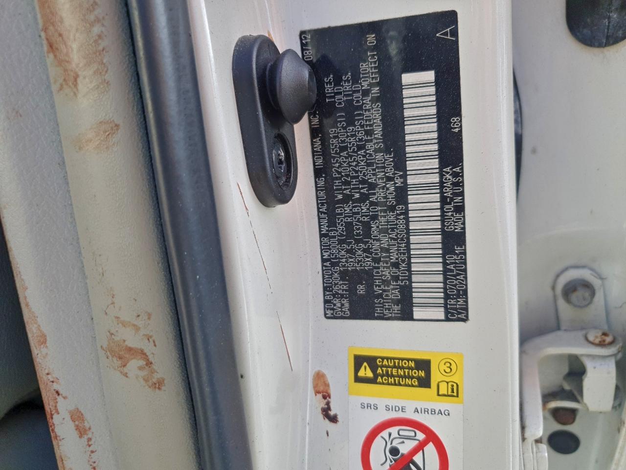 Toyota Highlander Limited Image 10