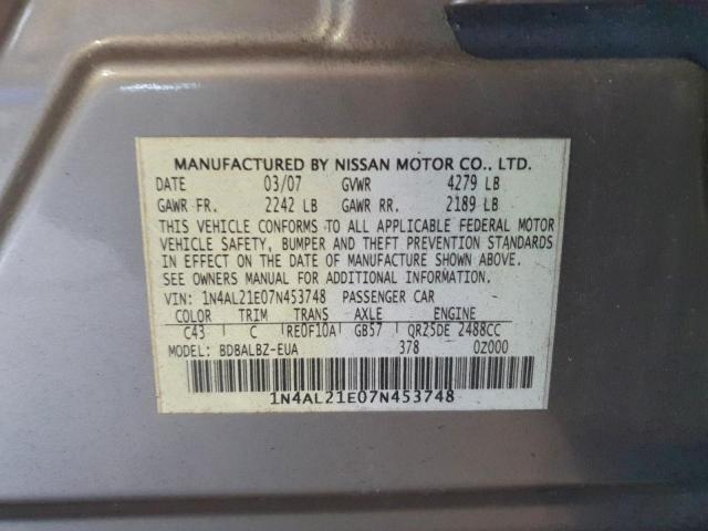 Nissan Altima 2.5 Image 12