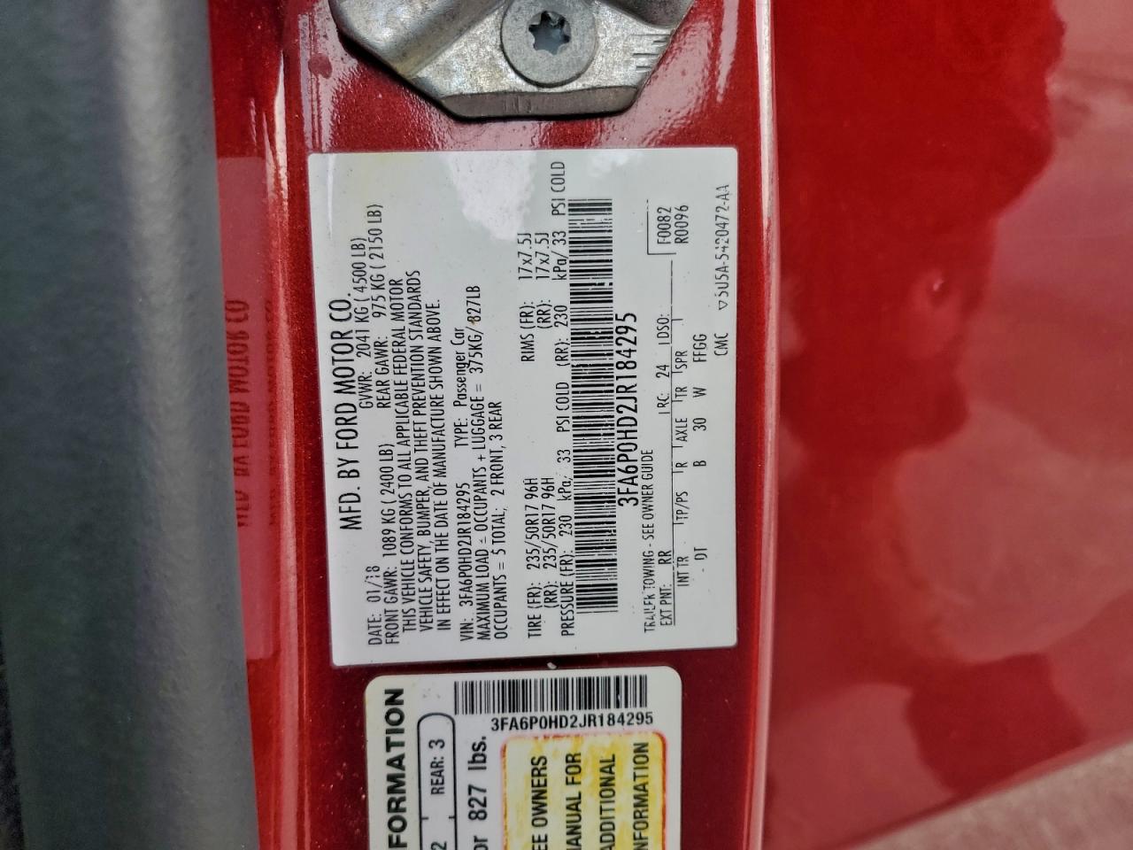 Ford Fusion Se Image 6