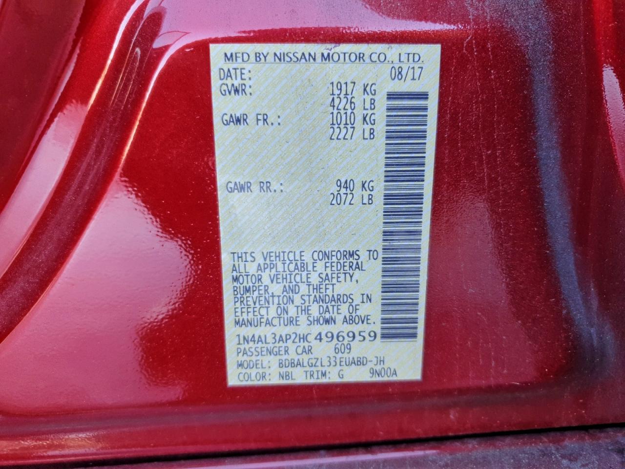 Nissan Altima 2.5 Image 10