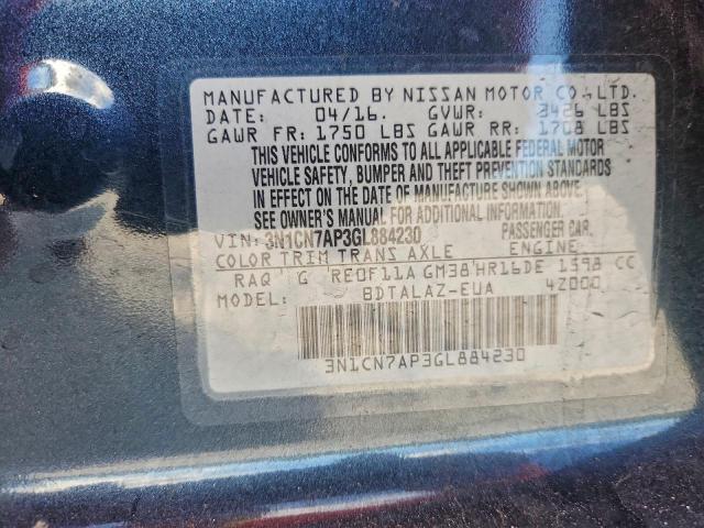 Nissan Versa S Image 10